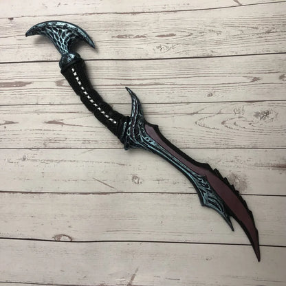 Vyse Sense 50 cm: Wow Anti-Zauberer-Elfenwaffe im Maßstab 1:1, Cosplay-Spiel-Rollenspiel, PU-Figurenmodell, Waffen-Requisite, Halloween-Geschenk.