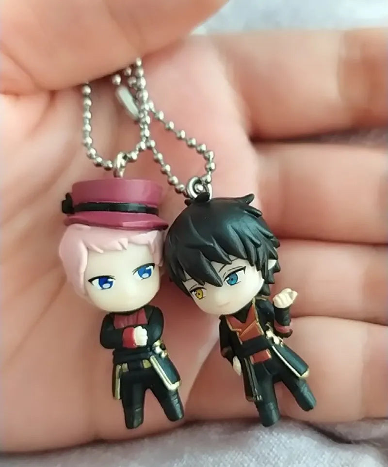 ensemble-stars-mini-pendant-toys-tsukinaga-leo-hidaka-hokuto-narukami-arashi-mini-figure-kawaii-4cm-key-ring-bag-decor-gift-toys