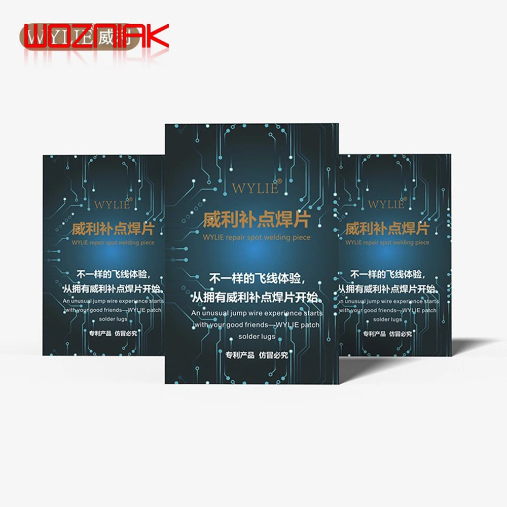WYLIE Lötpad, Punktreparatur, Lötöse, nahtlose Reparatur, schnelle Reparatur von Punkten, anwendbare Schweißplatten in verschiedenen Größen