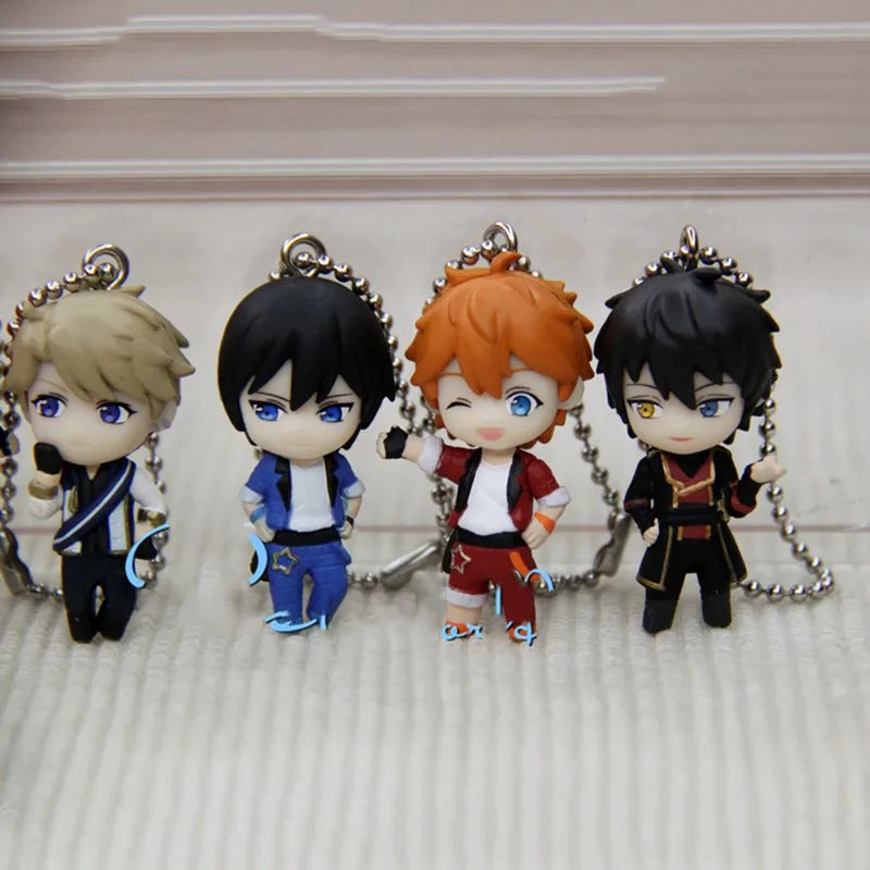 ensemble-stars-mini-pendant-toys-tsukinaga-leo-hidaka-hokuto-narukami-arashi-mini-figure-kawaii-4cm-key-ring-bag-decor-gift-toys