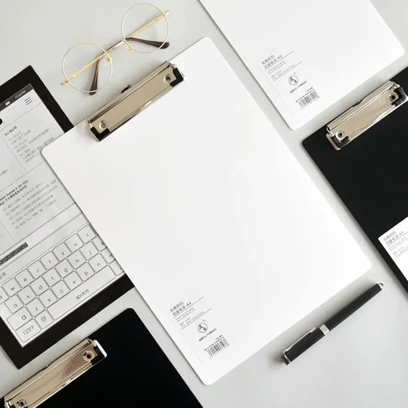 Einfach A4 A5 A6 Rechnung Klemmbrett Memo Block Klemmbrett Loseblatt Notizbuch Datei Schreibklammern Papierhalter Büro Schulbedarf