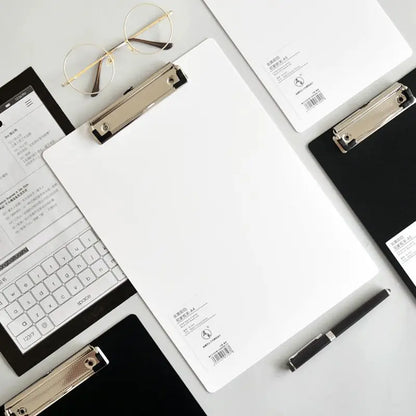 Einfach A4 A5 A6 Rechnung Klemmbrett Memo Block Klemmbrett Loseblatt Notizbuch Datei Schreibklammern Papierhalter Büro Schulbedarf