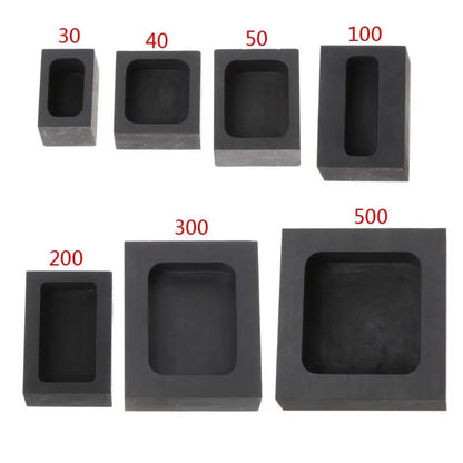 DIY Gieß- und Raffinationsform für einlochiges poröses Öl aus Gold- und Silbertiegel