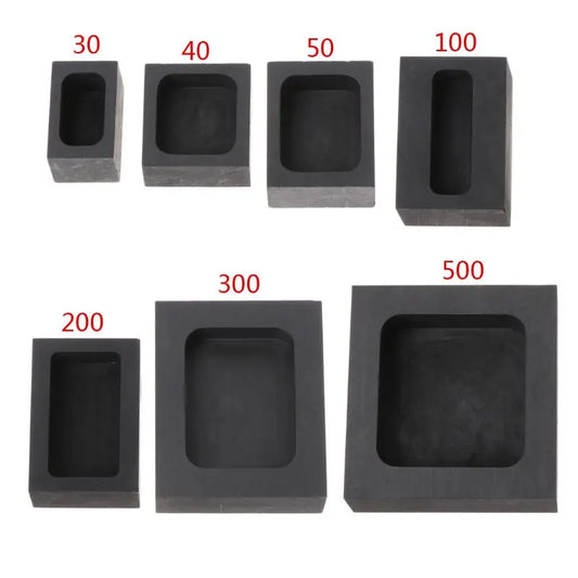 DIY Gieß- und Raffinationsform für einlochiges poröses Öl aus Gold- und Silbertiegel