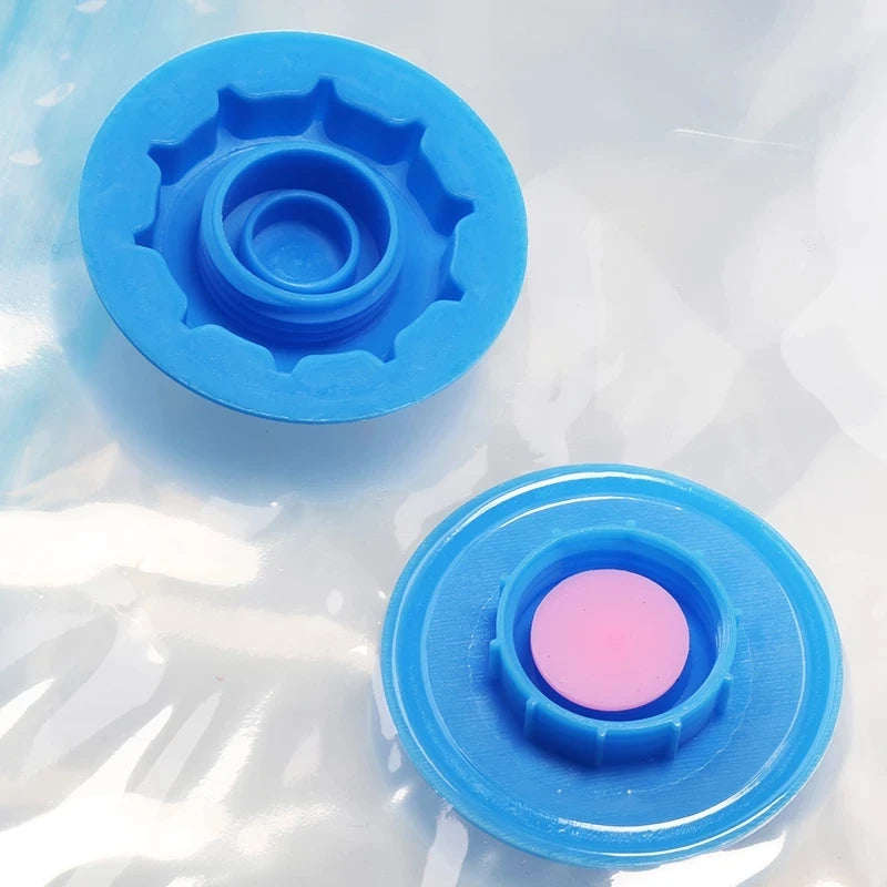 Vakuum-Aufbewahrungsbeutel für Kleiderbettwäsche, große wiederverwendbare Platzsparbeutel, die komprimiertes Vakuum-Seal-Organizer-Paket falten