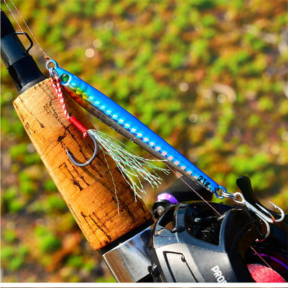 Slow Jig Metallköder – Verschiedene Gewichtsklassen (7g-100g), Hardlure Angelköder für Jigging und Trolling