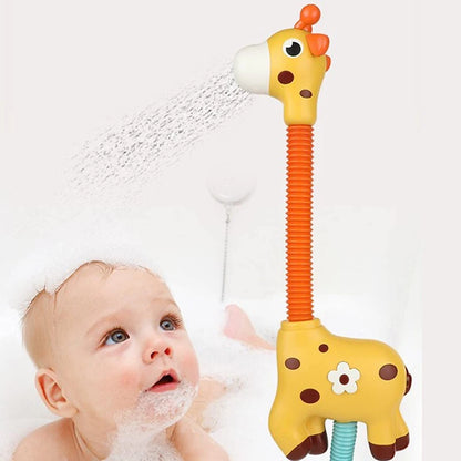 Giraffe Elektrischer Spray Wasserspritzer Sprinkler Baby Badespielzeug Badewanne Dusche Pool Badezimmerspielzeug für Kleinkinder Babys Kleinkinder Geschenke