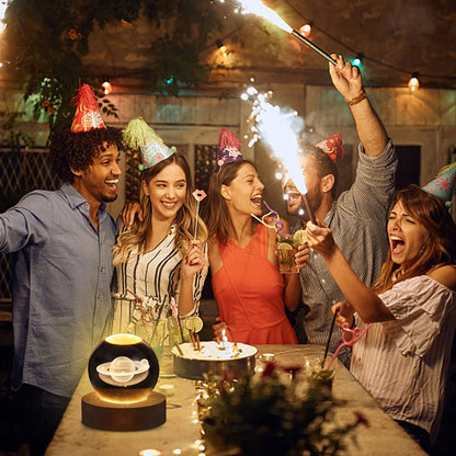 3D USB LED Night Light Galaxy Kristallkugel Tischlampe Planet Mond Lampe Schlafzimmer Wohnkultur für Kinder Party Kinder Geburtstag Geschenke