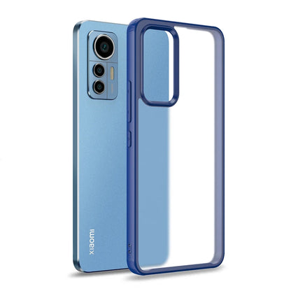 Für Xiaomi 12 Lite Case Schockdichte mattes transparentes PC+TPU-Fall für Xiaomi 12T Pro Anti-Scratch Lightweight Clear Case