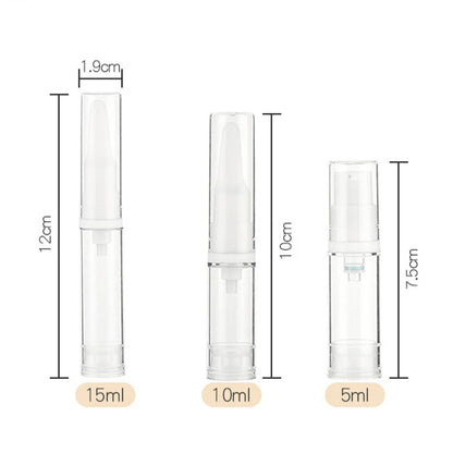 Liquid Foundation Reiseflasche 5/10/15ml Kosmetik Augencreme Vakuumflasche Reise Tragbare nachfüllbare Flaschen Großhandel