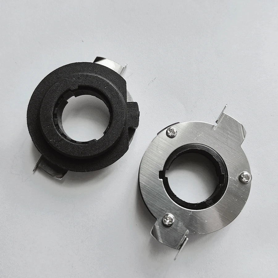 NHAUTP 3 Teile/satz H7 LED Adapter Halter Für Mercedes Benz BMW Buick VW Tiguan Jetta Polo Magotan Bora Scheinwerfer Lampen + installieren Schlüssel