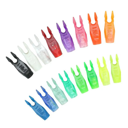 50pcs Bogenschießen Asymmetrische Pin Nocken Für ID 3.2 4.2 6.2 Pfeil Nocken Recurve Bogen Pfeil Zubehör