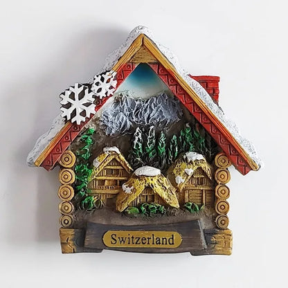 Schweiz Reisen Souvenirs Schweizer Karte Kühlschrankmagnete Alpen Jungfrau Kühlschrank Aufkleber Heimdekoration Hochzeitsgeschenke