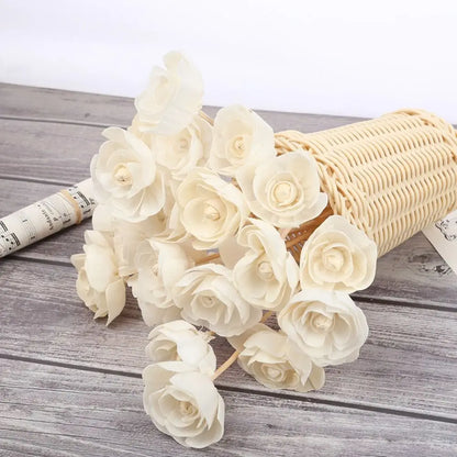 Lasting 5cm for Home Aromatherapy Natural Handmade Fragrance Tongcao Flower Aromatic Incense Diffuser Sticks Dried Flowers – Handgemachte Aromatherapie-Räucherstäbchen aus natürlichen Tongcao-Blumen, ideal für die Raumd