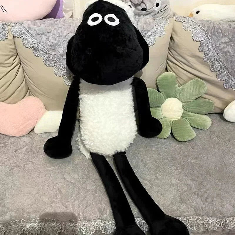 Heißes, süßes, weiches Schaf-Plüschspielzeug, Büro-Nickerchenkissen, Heimkomfort-Kissen, Kinderdekoration, Weihnachtsgeschenk, Baumwollpuppen-Stofftierkissen
