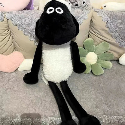 Heißes, süßes, weiches Schaf-Plüschspielzeug, Büro-Nickerchenkissen, Heimkomfort-Kissen, Kinderdekoration, Weihnachtsgeschenk, Baumwollpuppen-Stofftierkissen