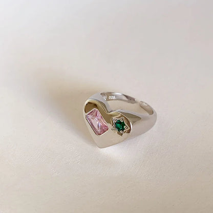 XIYANIKE Vintage Zirkon Offene Cuff-Finger-Ringe Für Frauen Mädchen Luxus Mode Neue Schmuck Busen Freund Geschenk Party кольцо женское