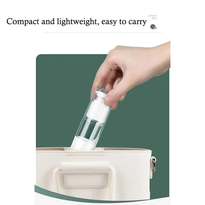 Tragbare leere Lotion / Spray Airless Vakuum nachfüllbare Flaschen Frau 15-100ML Reiseflasche Pumpe Toilettenartikel Kosmetikbehälter