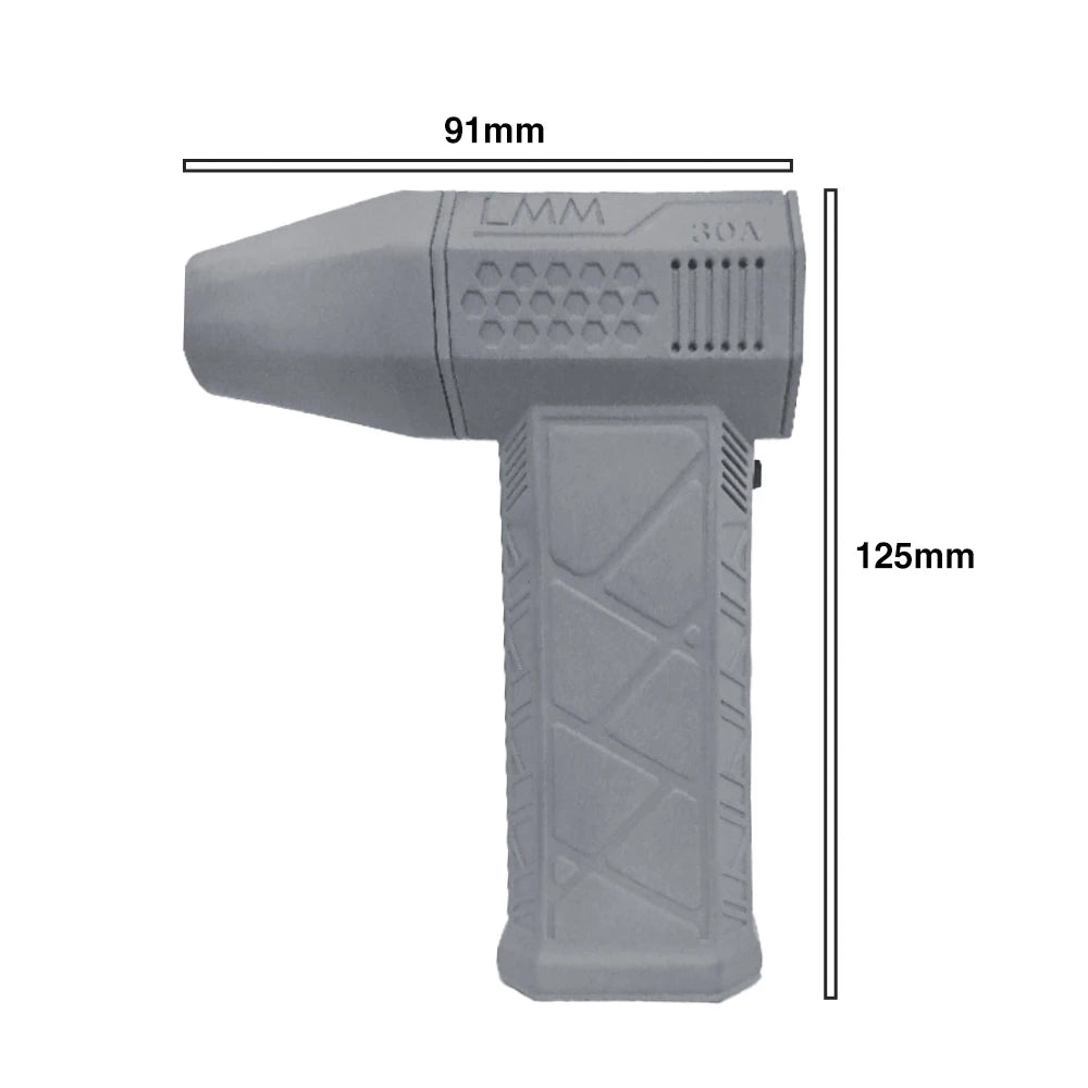 Mini Turbo Jet Fan Turbo Gewaltiger Ventilator 110.000 U/min Leistungsstarker Bläser mit Hochgeschwindigkeitskanal