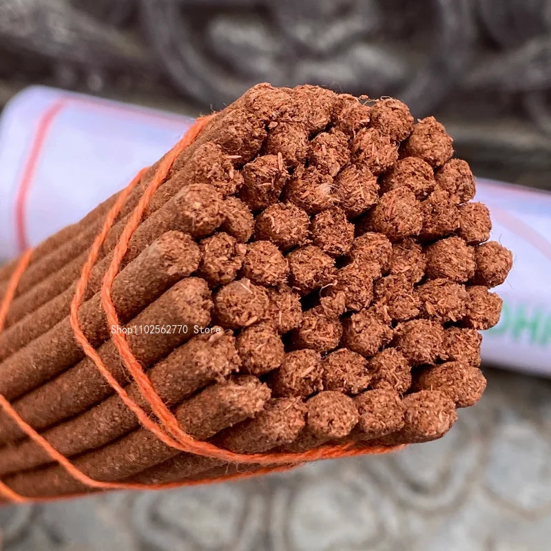 Räucherstäbchen mit 20 cm Faden, Nepal, Sakyamuni-Buddha, tibetischer Räucherstäbchen, natürliche Aromatherapie für Zuhause und Innenbereich, beruhigt den Geist und verbessert den Schlaf