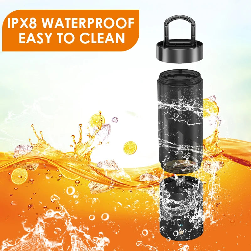 Tragbarer Mixer Frischsaftmixer Elektrischer Mini-Tragbarer Mixer für Smoothies und Shakes Multifunktionale Saftmaschine für die Küche