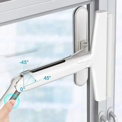 Fensterspray Mop Multifunktionaler Glaswischer mit Silikonschaber Bodenreinigung Mopp Fensterreiniger Haushaltsreinigungswerkzeuge