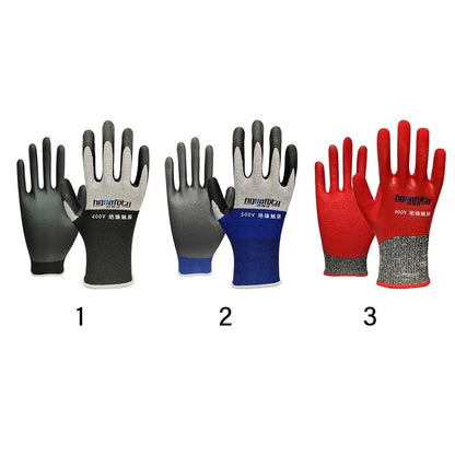 Nitril-Elektriker-Isolierhandschuhe, ultradünn, ölbeständig, Touchscreen-Isolierhandschuh, hält Spannung 400 V/500 V stand
