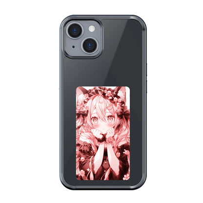 new-tech-nfc-function-phone-case-for-iphone-15-14-13-pro-max-diy-cases-e-ink-screen-phone-cover-cartoon-girl-fundas-battery-free