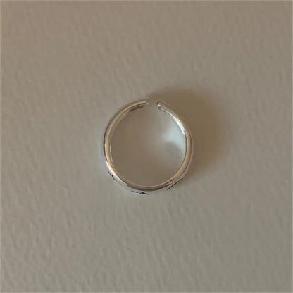 925 Sterling Silber Wetter Label Ringe für Frauen Hochzeit Luxus Schmuck Zubehör Großhandel Artikel Alles
