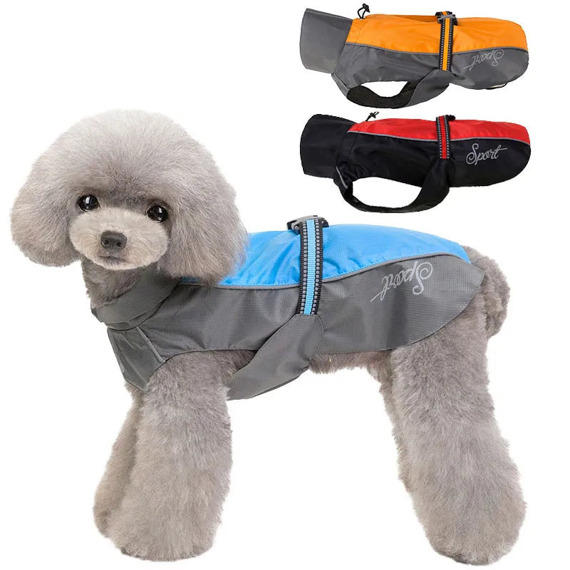 S-9XL-Welpen-Regenmantel-wasserdicht-großer-Hund-Kleidung-Labrador-Golden-Retriever-Regenmantel-reflektierende-Französische-Bulldogge-Jacke-Haustier-Poncho