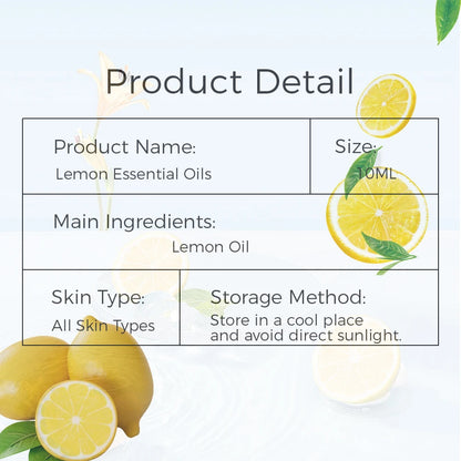 10 ml hochwertige Zitronen ätherische Öl Aromathey 100% reines und natürliches Lavendelöl Rose Minze Oregano Bergamotte Diffusoröle