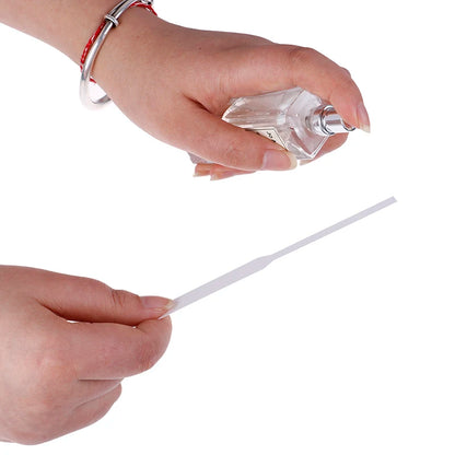 100 teile/paket Parfüm Ätherische Öle Test Papier Streifen 130*12mm Aromatherapie Duft Test Streifen