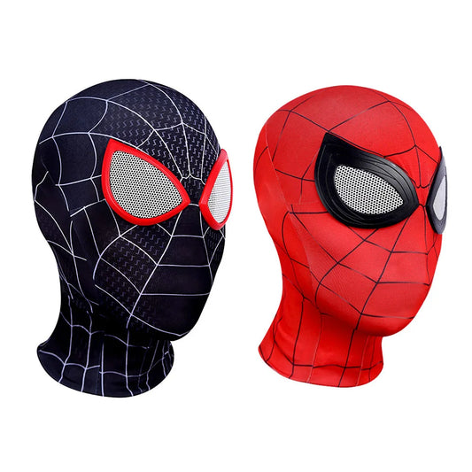 Gwen Stacy 3D Maske für Kinder und Erwachsene, Superheld, Iron Man, Cosplay, Miles Morales, Spiderman, Halloween Kostüm Requisiten Kopfteil