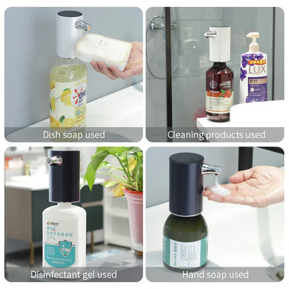 Neuer intelligenter Gel-Seifenspender, berührungslos, automatisch, Induktion, Handwaschmaschine, Waschmittel, Duschgel, Shampoo, Hotel, Zuhause, Badezimmer