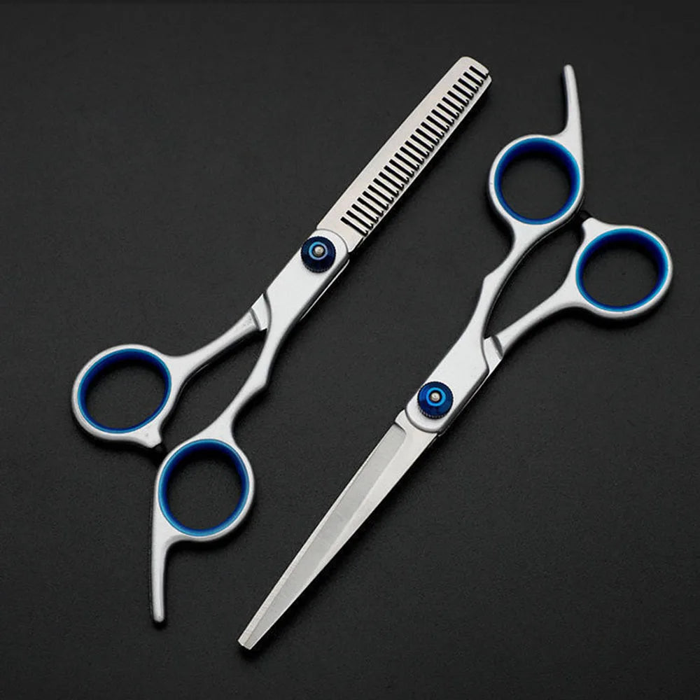 Edelstahl-Haustierschere-Hundeschere-Hundepflegeschere-Sicherheits-Rundkopf-Haustierhaarschneideschere-gebogene-Schere