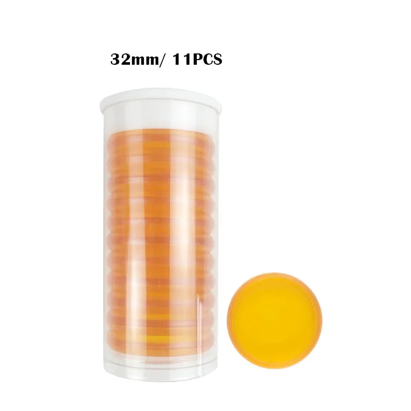 32mm Pilzlochbindung Bindung Clasp -Notebook -Scheibe Ringe Plastikscheibenbindemittel Ring Binder Buch Bindung Lieferungen Disc Planer 11pcs