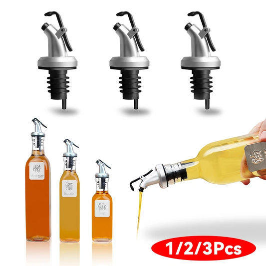 Neue Olivenöl Spender Sprayer Likör Öl Flasche Stopper Schloss Wein Ausgießer Flip-Lock Stecker Dichtung Leck-beweis Düse küche Werkzeuge