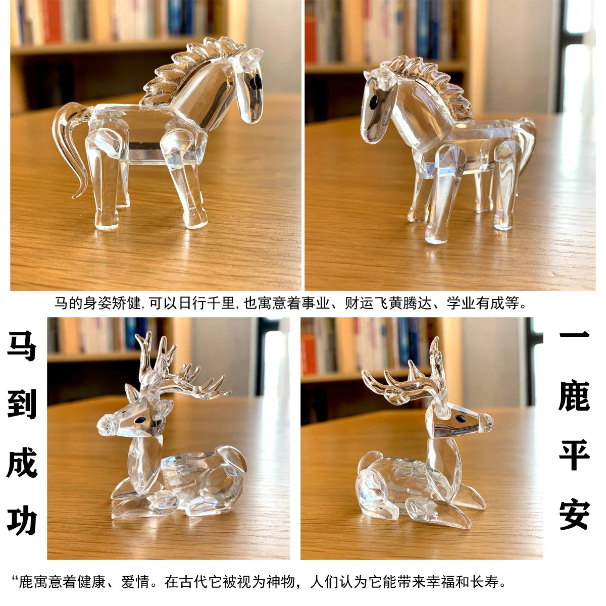 30 Stile Klar Kristall Niedliche Tierfiguren Glas Skulptur Briefbeschwerer Wohnaccessoires Tisch Ornament Weihnachten Kinder Dame Gunst Geschenk