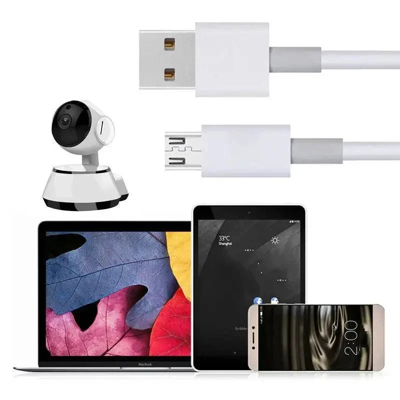 1m-10m Extra Langes Micro USB Schnelllade-Datenkabel – Für Samsung, Xiaomi, Android-Handys, Kameras, Monitore, Powerbanks, Datenkabel