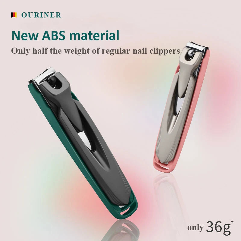 Bunte Nagelschneider Anti-Splash-Nagelschneider abtrennbares Design Fingernagel Clippers Edelstahl Maniküre Nagelwerkzeug