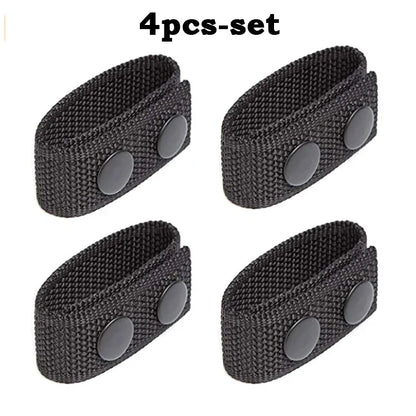 4Pcs Taktische Gürtelschnalle Heavy Duty Belt Keeper Tragbarer Gurtband Military Belt Equipment Zubehör für Outdoor-Sportarten