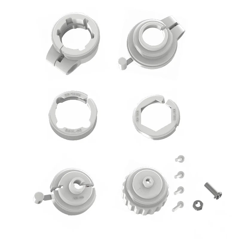 Smart WiFi Zigbee Thermostatische Kopfkühlerventiladapter Tuya TRV -Adapteranzug für M30*1,5/M28*1,5 TRV602/TRV604/TRV601/TRV60