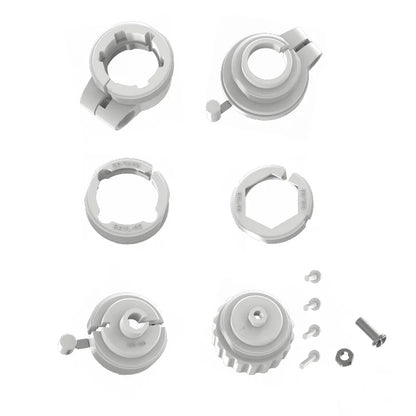 Smart WiFi Zigbee Thermostatische Kopfkühlerventiladapter Tuya TRV -Adapteranzug für M30*1,5/M28*1,5 TRV602/TRV604/TRV601/TRV60