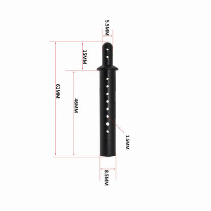 4pcs 1/10 erhöhte Körperhülle -Säulenpfosten für 1/10 RC -Auto -Upgrade -Teile