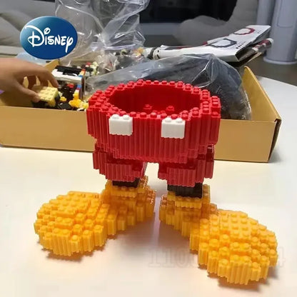 Disney-Mickeys-2024-neues-Baustein-Spielzeug-38cm-Puzzle-zusammengebautes-Baustein-Spielzeug-diy-cartoon-3D-Modell-Kinder-Puzzle-Spielzeug
