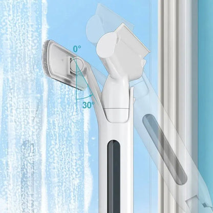 Fensterspray Mop Multifunktionaler Glaswischer mit Silikonschaber Bodenreinigung Mopp Fensterreiniger Haushaltsreinigungswerkzeuge