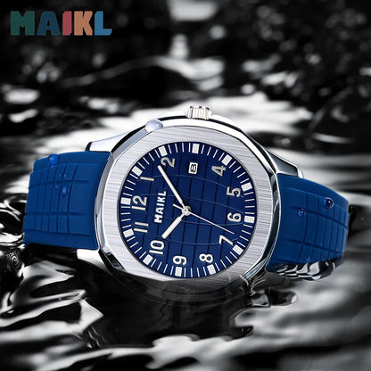 MAIKL Top Luxus Marke Männlichen Uhren Mode Quarzuhr datum Uhr Für Männer Wasserdichte Sport Uhr Männlich Relogio Masculino