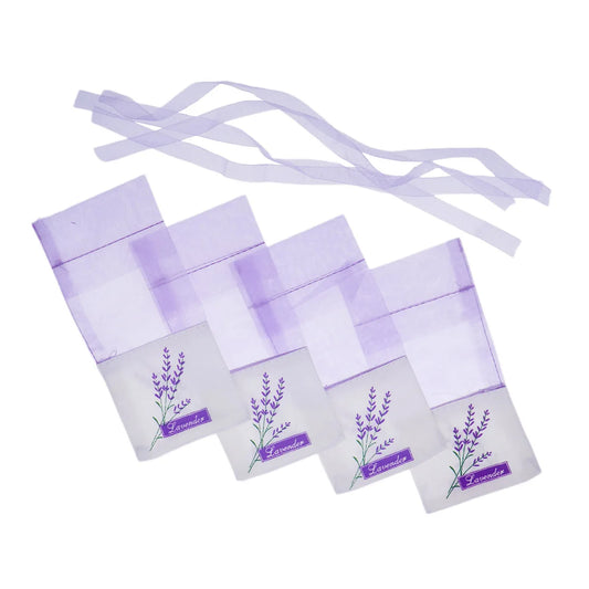 25 pcs leer Lavendelbeutel Blumendruckduft Beutel Beutel Beutel Entspannen Sie Schlaf Lavendel Bag Auto Hanging Hochzeit
