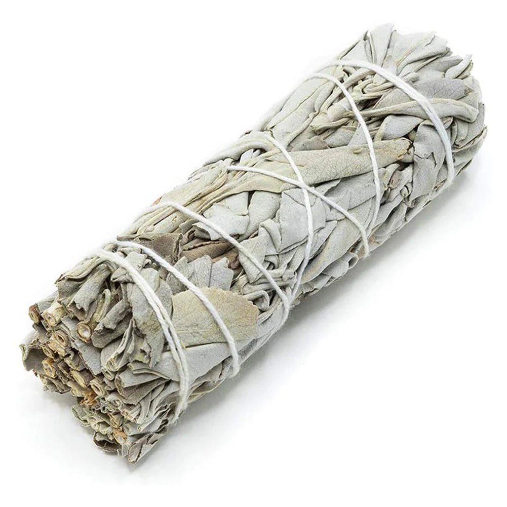 Räucherbündel Weißer Salbei – Smudge-Sticks zur Hausreinigung, Reine Blätter, Meditation, Energetische Reinigung, Tragbare Reinigungsbündel