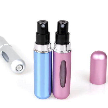 Nachfüllbare Mini-Parfümflasche Tragbare Kosmetikflasche Sprühflasche Zerstäuber Sprühbehälter Reise Nachfüllbare Flaschen 8ml / 5ml